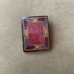 Maroon and Purple Square Pin